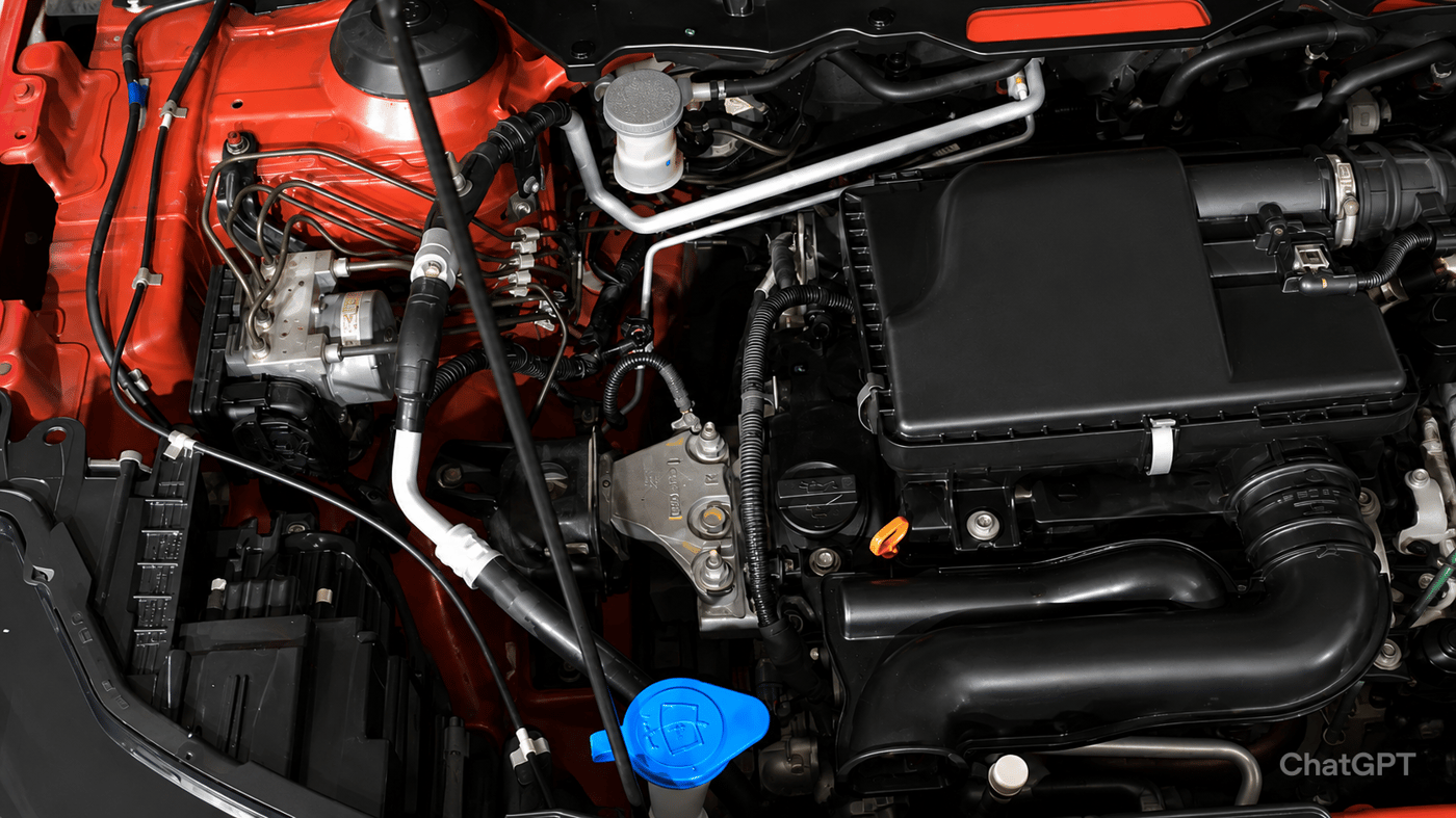 2023 Maruti BREZZA ZXI SMART HYBRID DUAL TONE, Petrol, Manual, 23,908 km, Engine View - Right