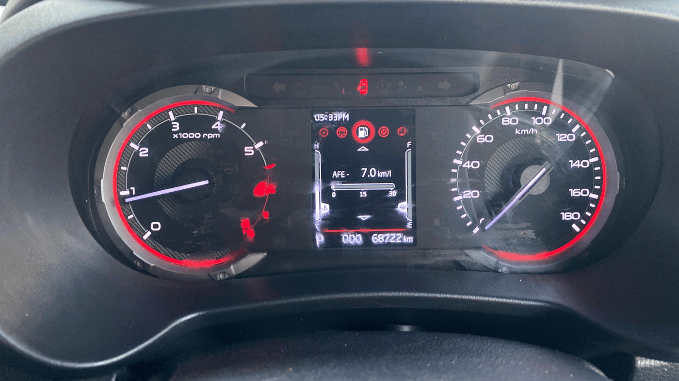2021 Mahindra Thar LX PETROL HT 4WD AT, Petrol, Automatic, 68,712 km, Odometer Image