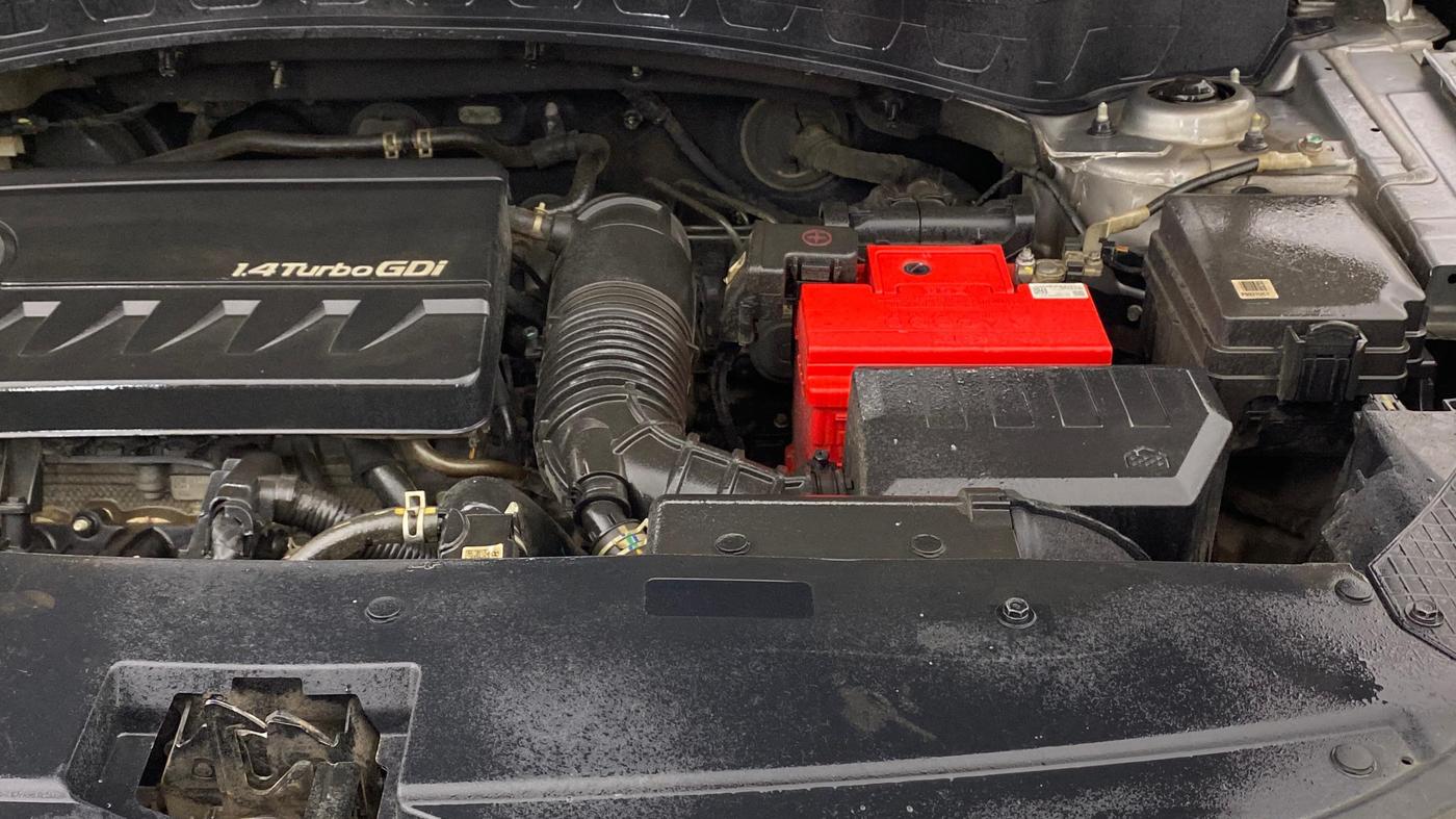 2019 KIA SELTOS GTX AT 1.4 PETROL, Petrol, Automatic, 1,05,542 km, Engine View - Left
