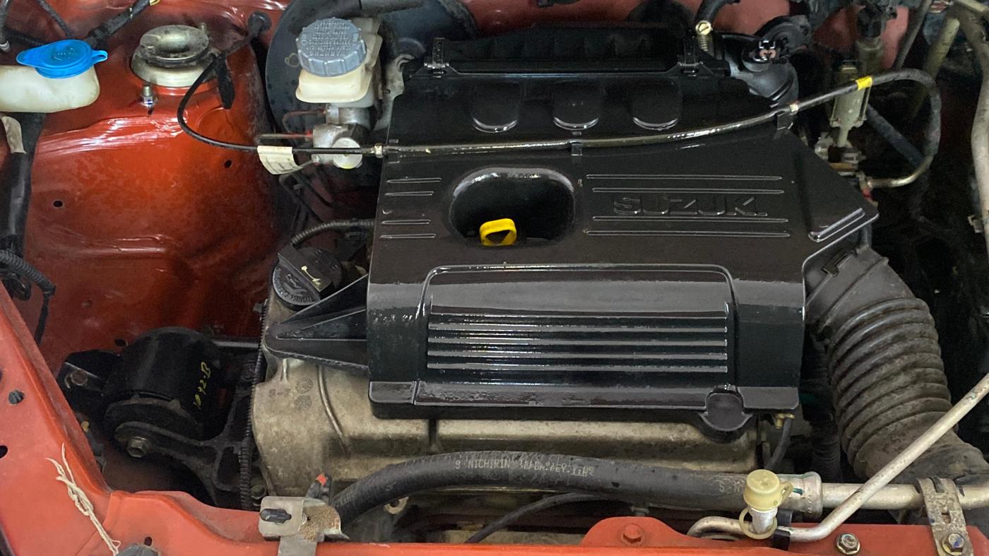 2015 Maruti Wagon R 1.0 VXI, Petrol, Manual, 35,643 km, Engine View - Right