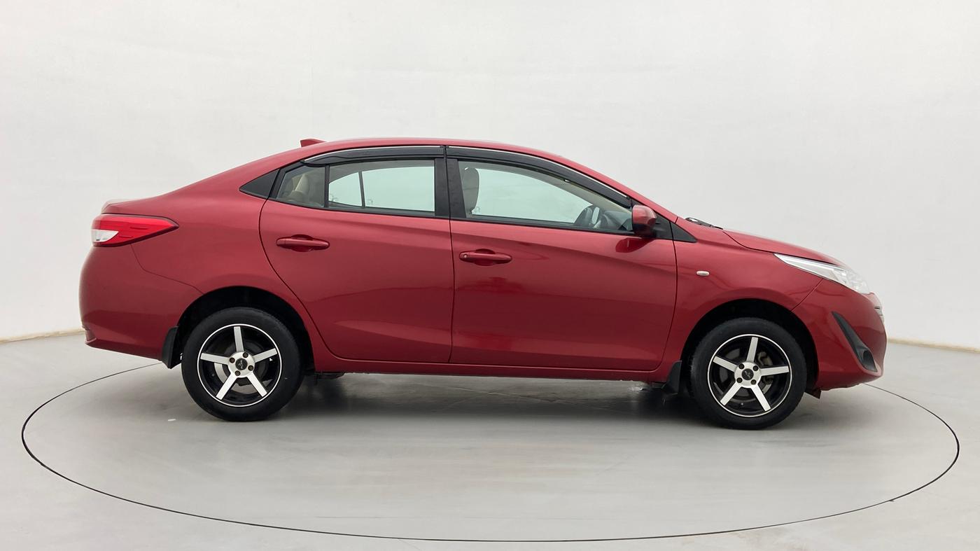 2018 Toyota YARIS J MT, Petrol, Manual, 78,232 km, Right Side View
