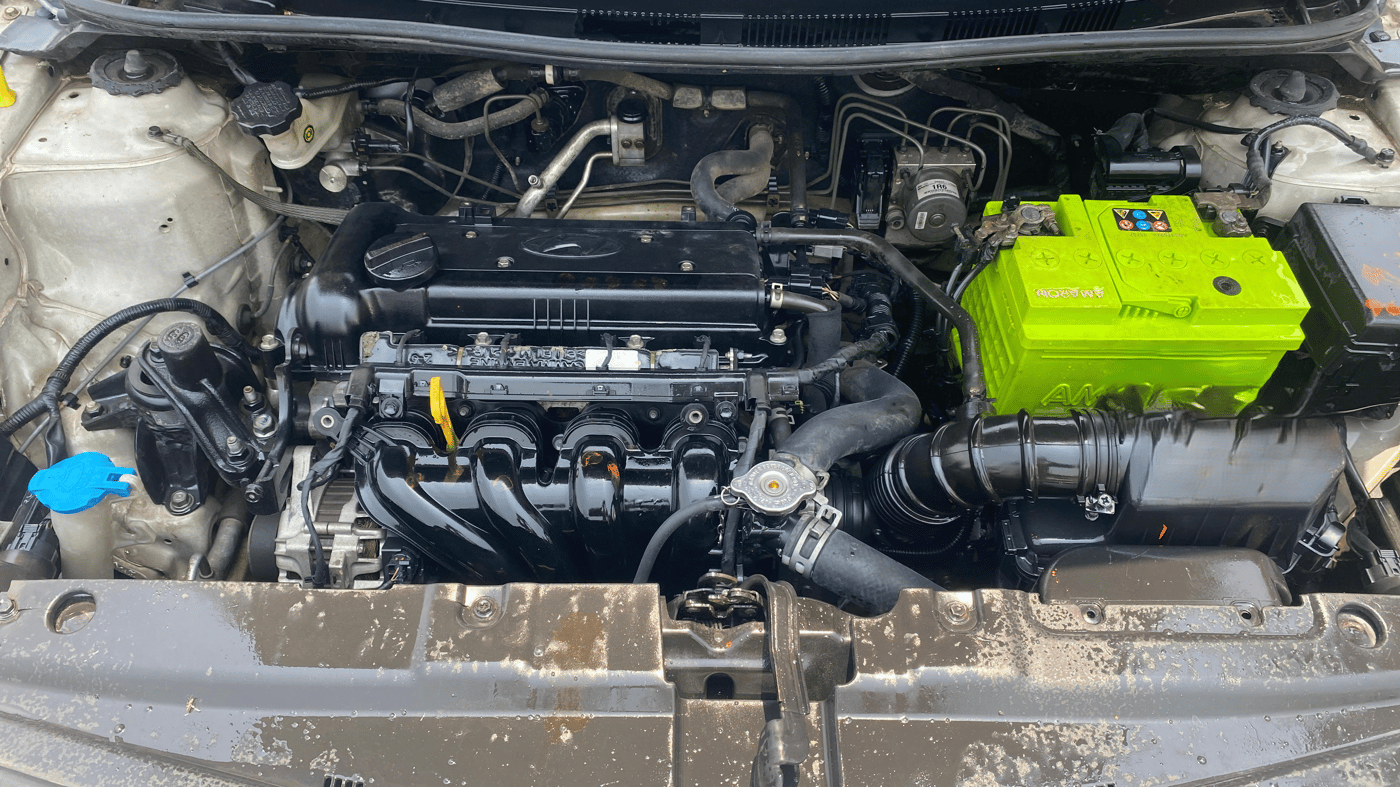 2016 Hyundai Verna 1.6 VTVT SX, Petrol, Manual, 54,654 km, Engine View