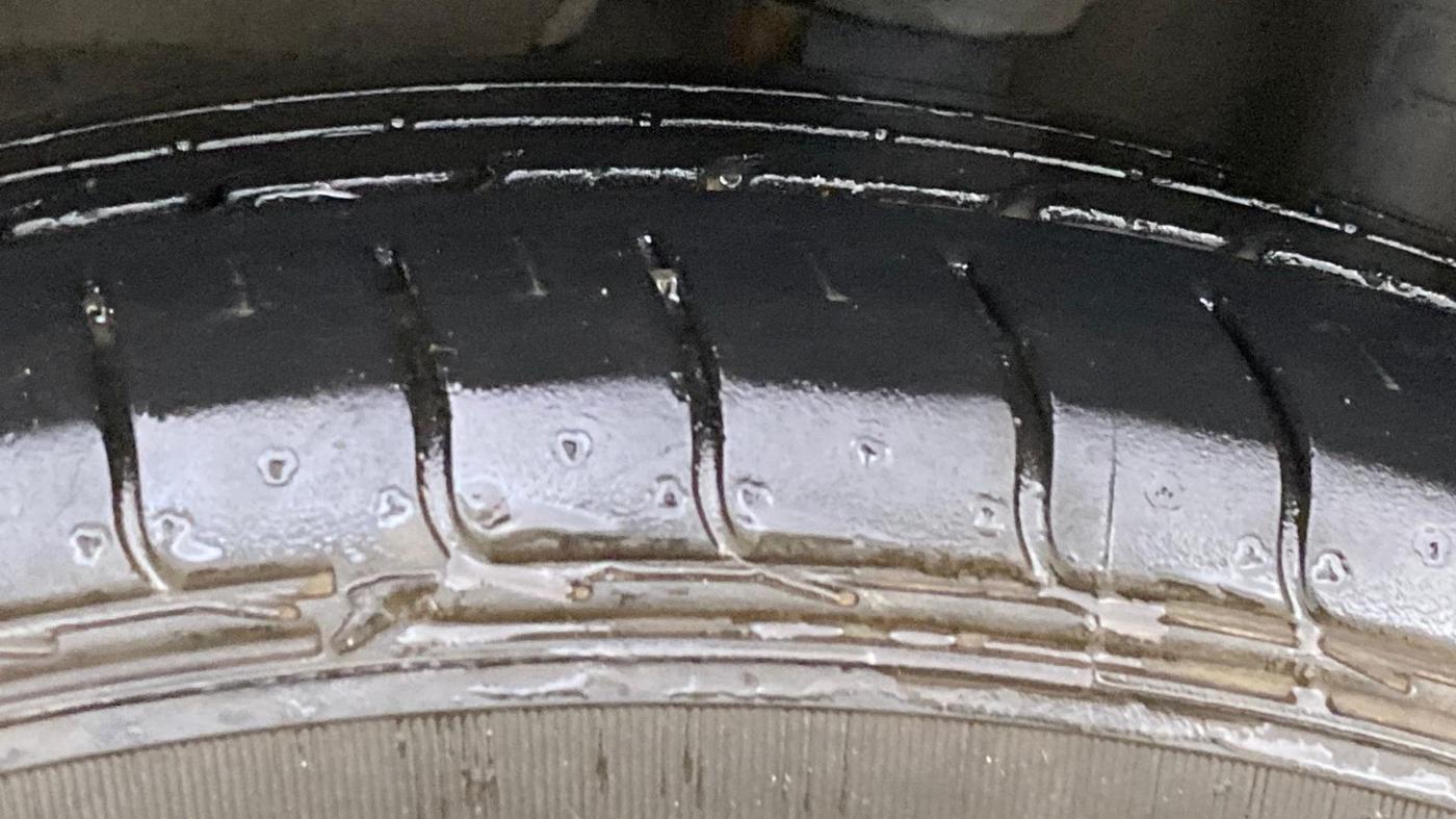 2021 Tata NEXON XM PETROL, Petrol, Manual, 27,496 km, Left Rear Tyre Tread