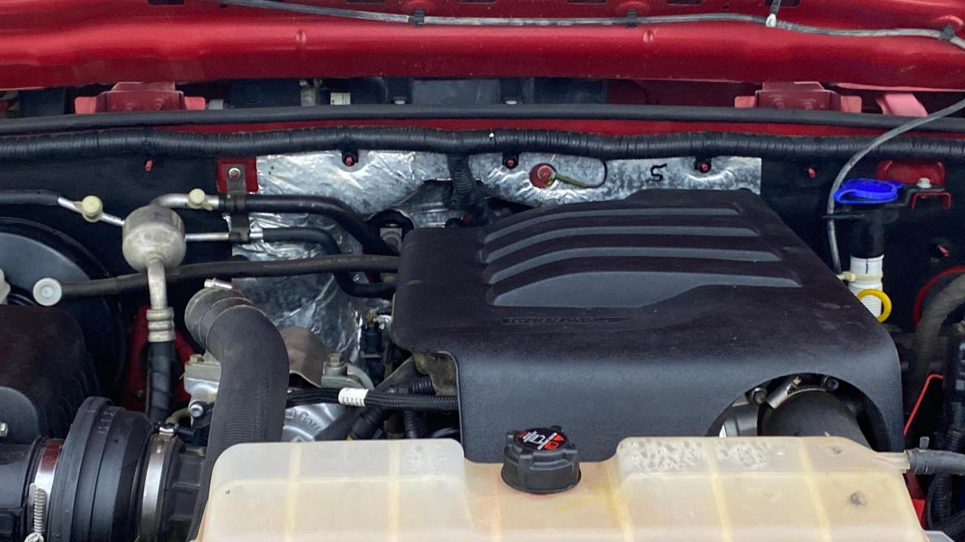 2021 Mahindra Thar LX PETROL HT 4WD AT, Petrol, Automatic, 33,980 km, Engine View