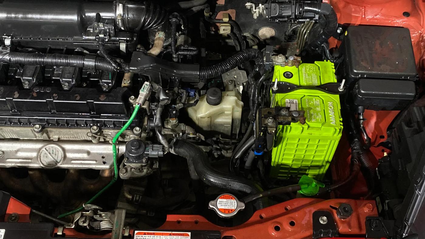 2021 Maruti Swift ZXI PLUS AMT, Petrol, Automatic, 76,604 km, Engine View - Left