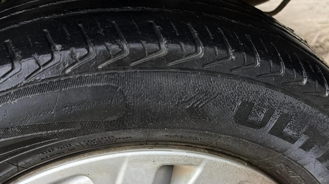 2021 Maruti New Wagon-R LXI CNG 1.0, CNG, Manual, 80,467 km, Left Rear Tyre Tread