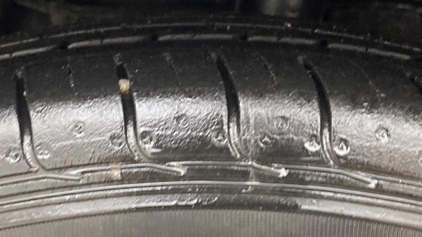2023 Tata NEXON XM PETROL, Petrol, Manual, 56,742 km, Left Front Tyre Tread