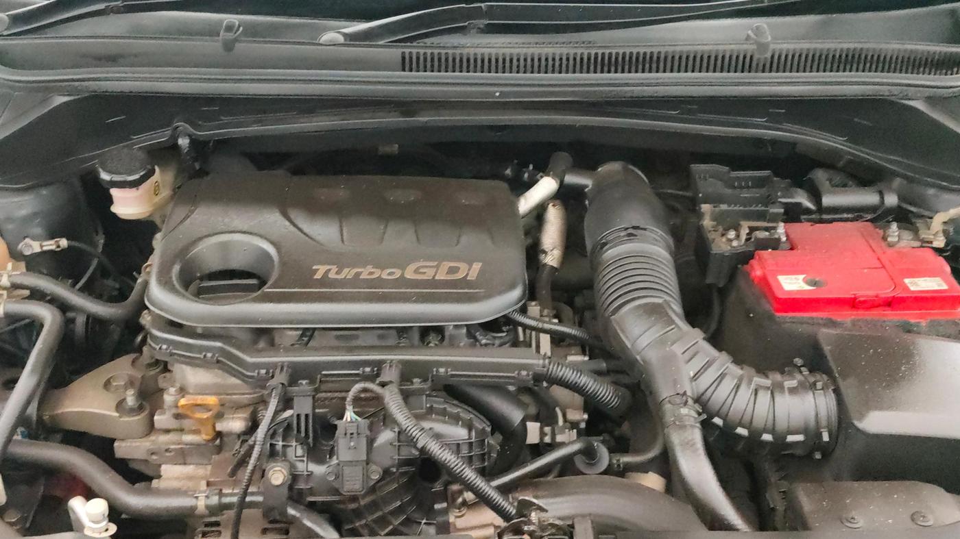 2021 Hyundai NEW I20 ASTA (O) 1.0 TURBO GDI DCT, Petrol, Automatic, 45,194 km, Engine View