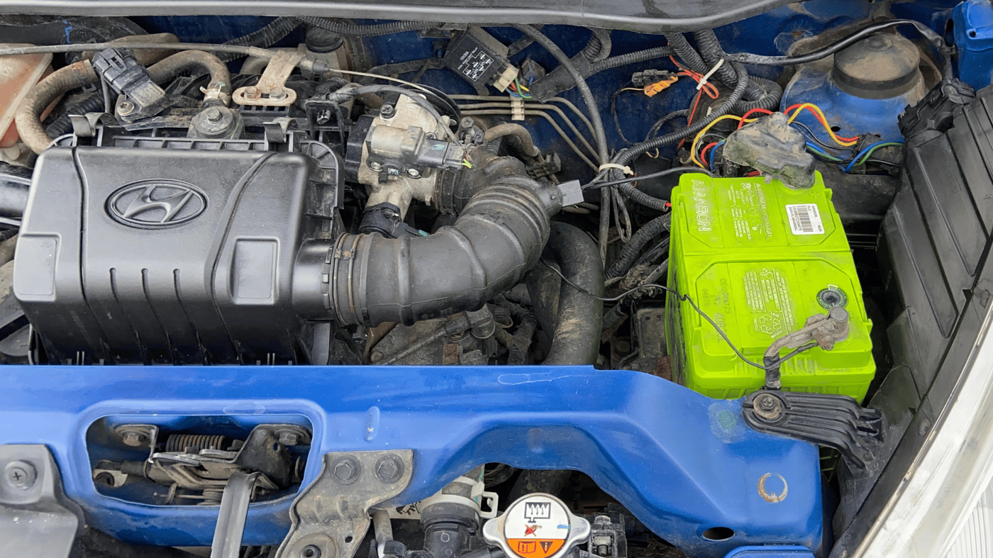 2016 Hyundai Eon ERA +, Petrol, Manual, 22,031 km, Engine View - Left