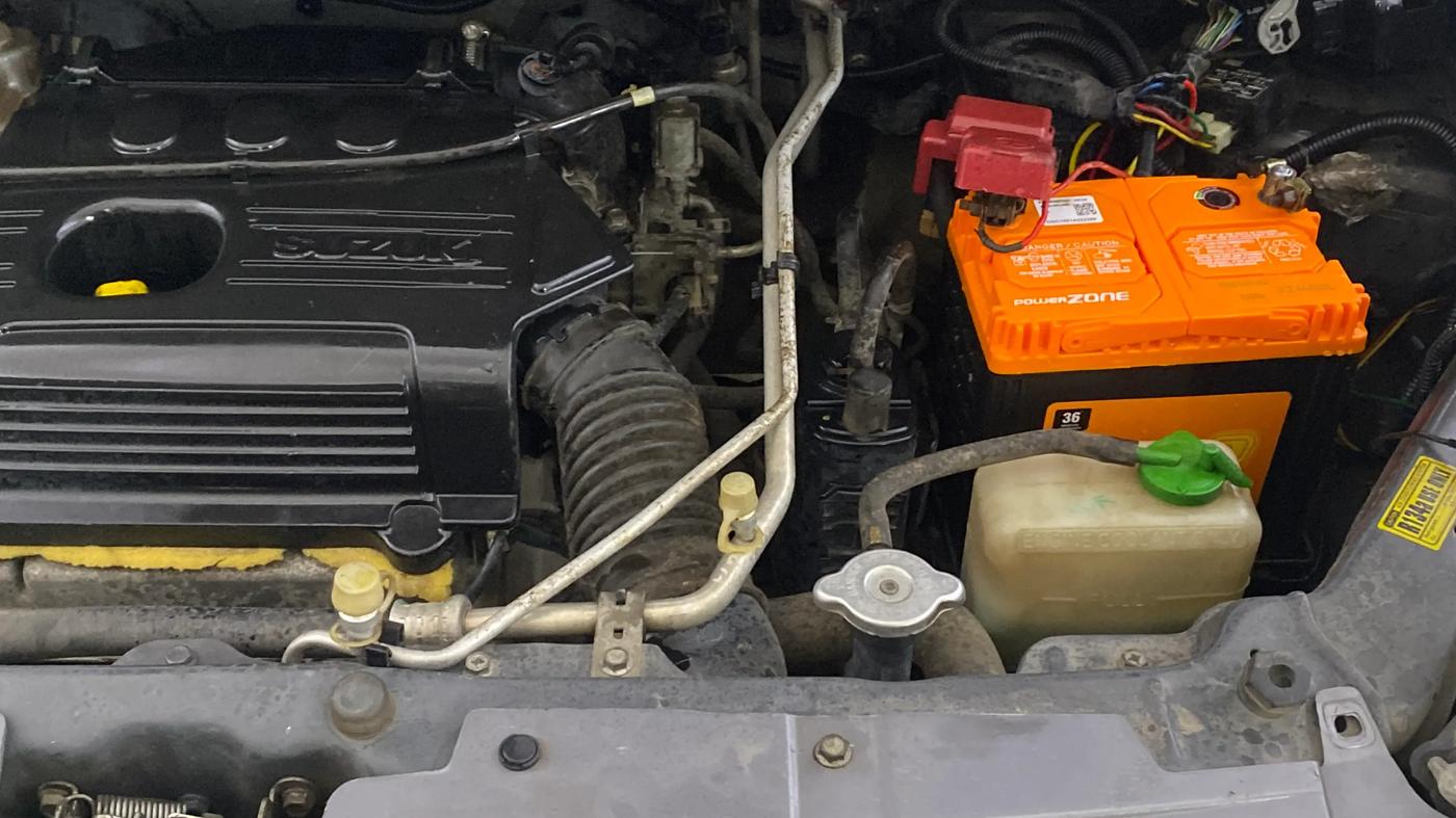2017 Maruti Wagon R 1.0 VXI, Petrol, Manual, 46,655 km, Engine View - Left