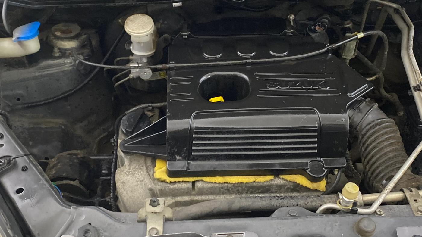 2017 Maruti Wagon R 1.0 VXI, Petrol, Manual, 46,655 km, Engine View - Right