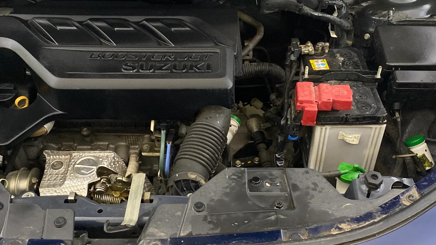 2023 Maruti FRONX ALPHA 1.0L TURBO 6 AT, Petrol, Automatic, 20,611 km, Engine View - Left