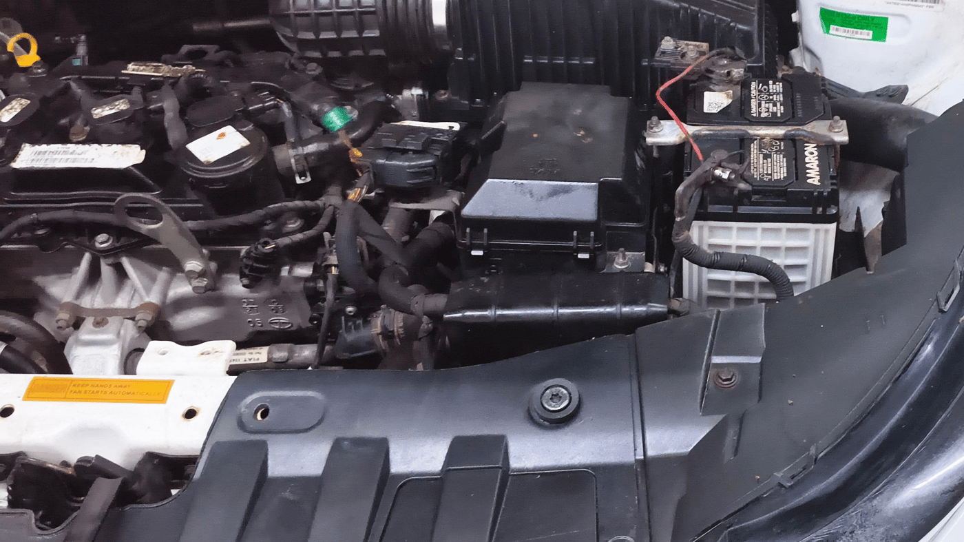 2021 Tata ALTROZ XM PLUS PETROL, Petrol, Manual, 32,740 km, Engine View - Left