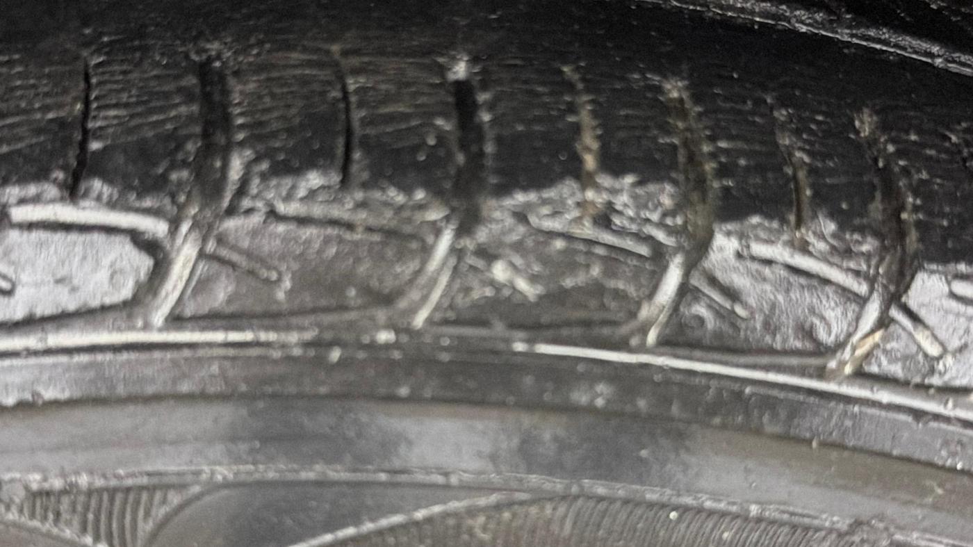 2017 Maruti Baleno DELTA CVT PETROL 1.2, Petrol, Automatic, 46,518 km, Left Front Tyre Tread