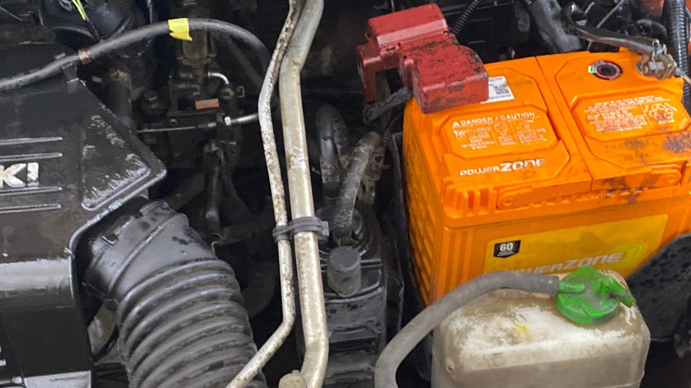2013 Maruti Wagon R 1.0 VXI, CNG, Manual, 72,494 km, Engine View - Left