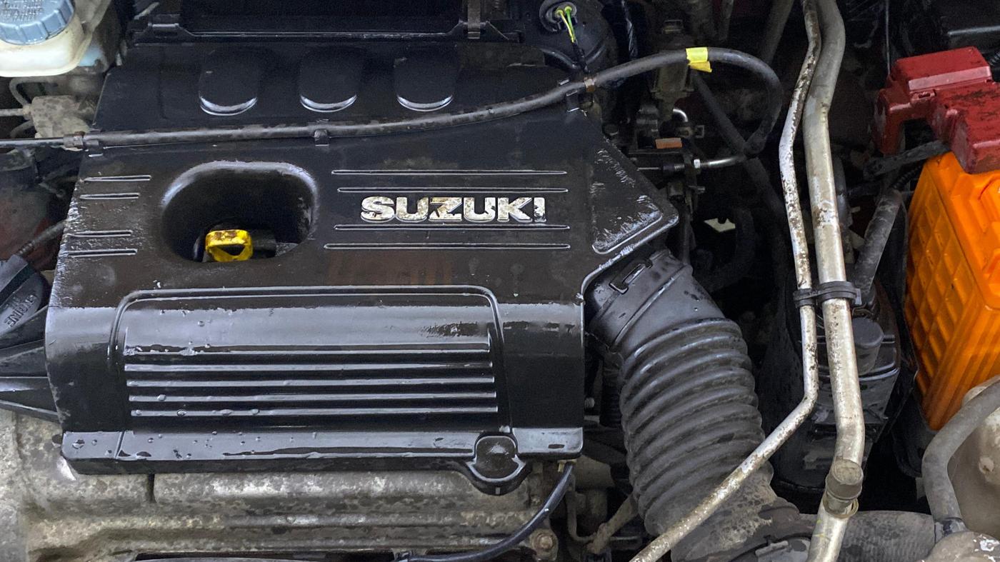 2013 Maruti Wagon R 1.0 VXI, CNG, Manual, 72,494 km, Engine View