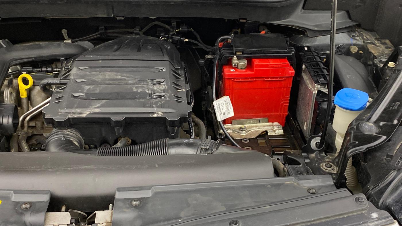 2022 Skoda KUSHAQ STYLE 1.0L TSI AT, Petrol, Automatic, 24,333 km, Engine View - Left