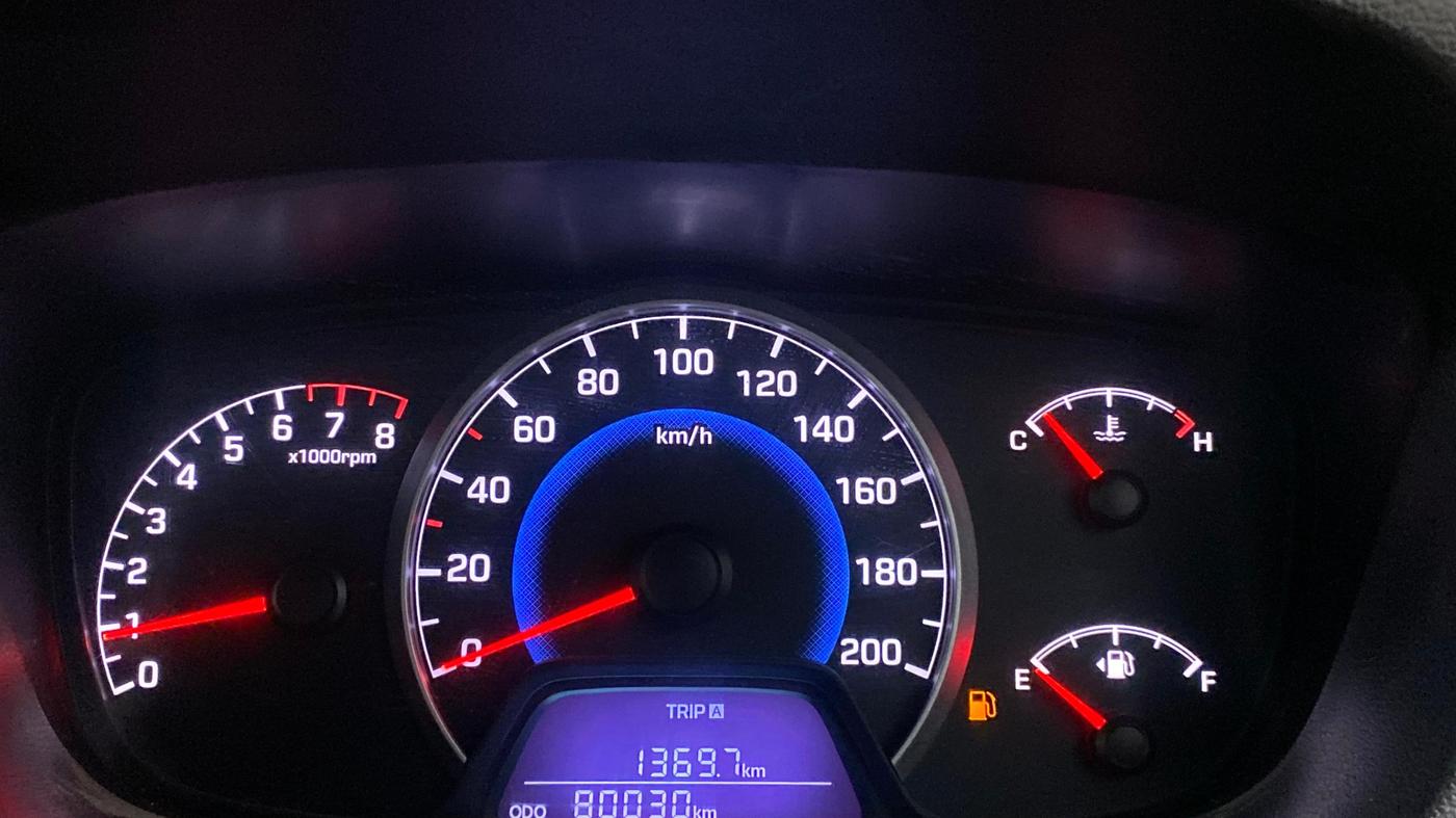 2015 Hyundai Grand i10 MAGNA 1.2 KAPPA VTVT, Petrol, Manual, 80,003 km, Odometer Image
