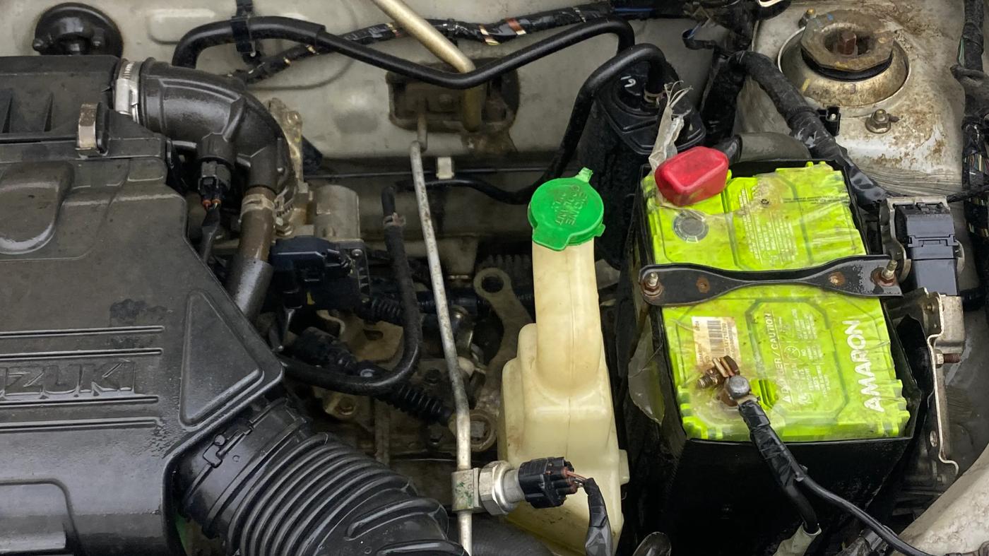 2018 Maruti Alto K10 VXI (O), Petrol, Manual, 26,350 km, Engine View - Left