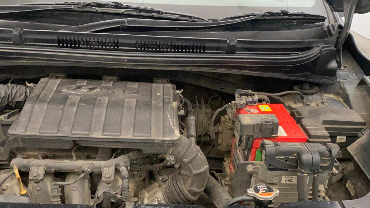 2019 Hyundai GRAND I10 NIOS SPORTZ AMT 1.2 KAPPA VTVT, Petrol, Automatic, 1,13,318 km, Engine View - Left