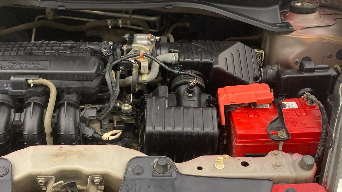 2015 Honda Brio VX AT, Petrol, Automatic, 56,141 km, Engine View - Left