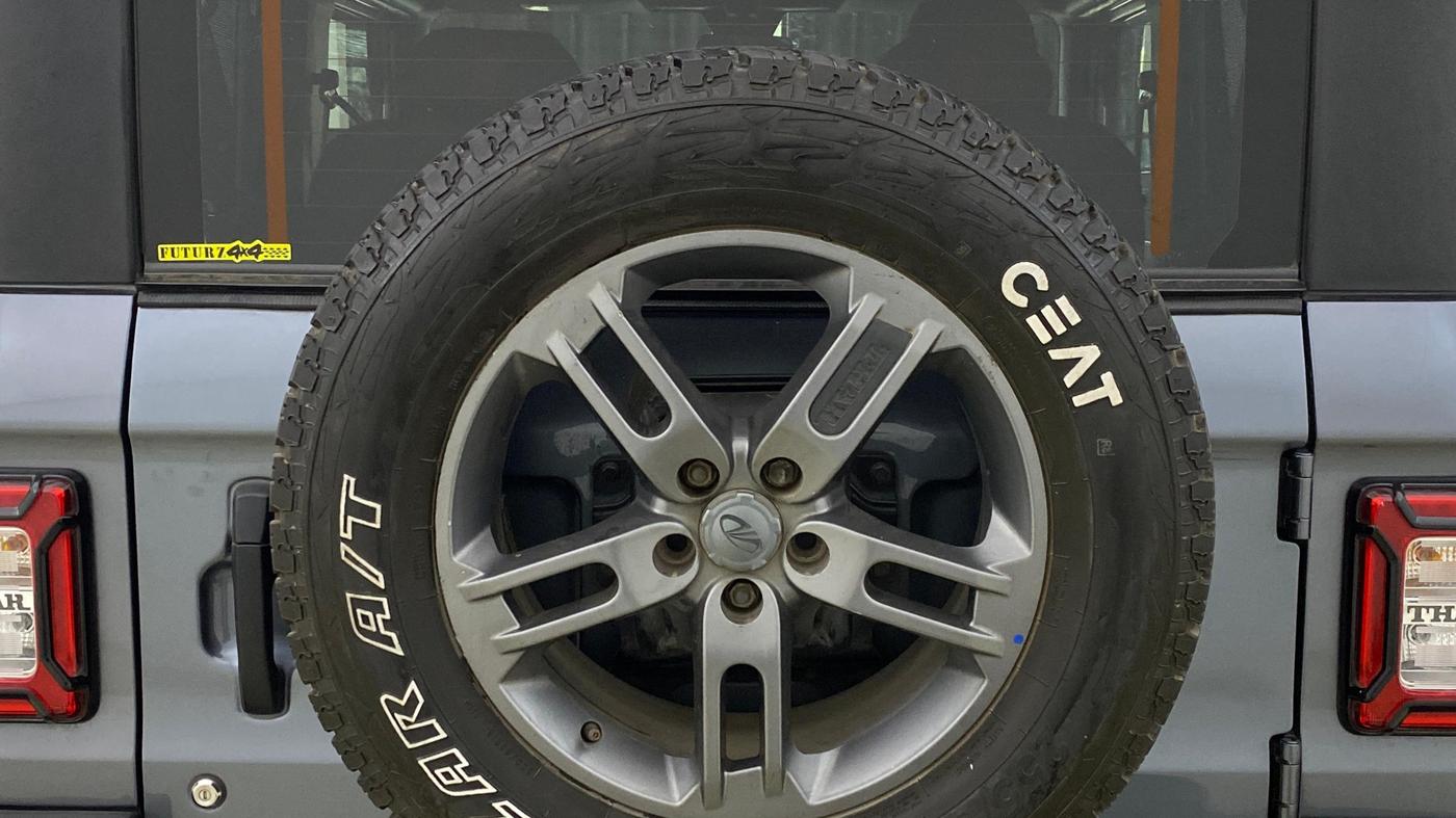 2021 Mahindra Thar LX D AT 4WD HT, Diesel, Automatic, 37,661 km, Spare Tyre