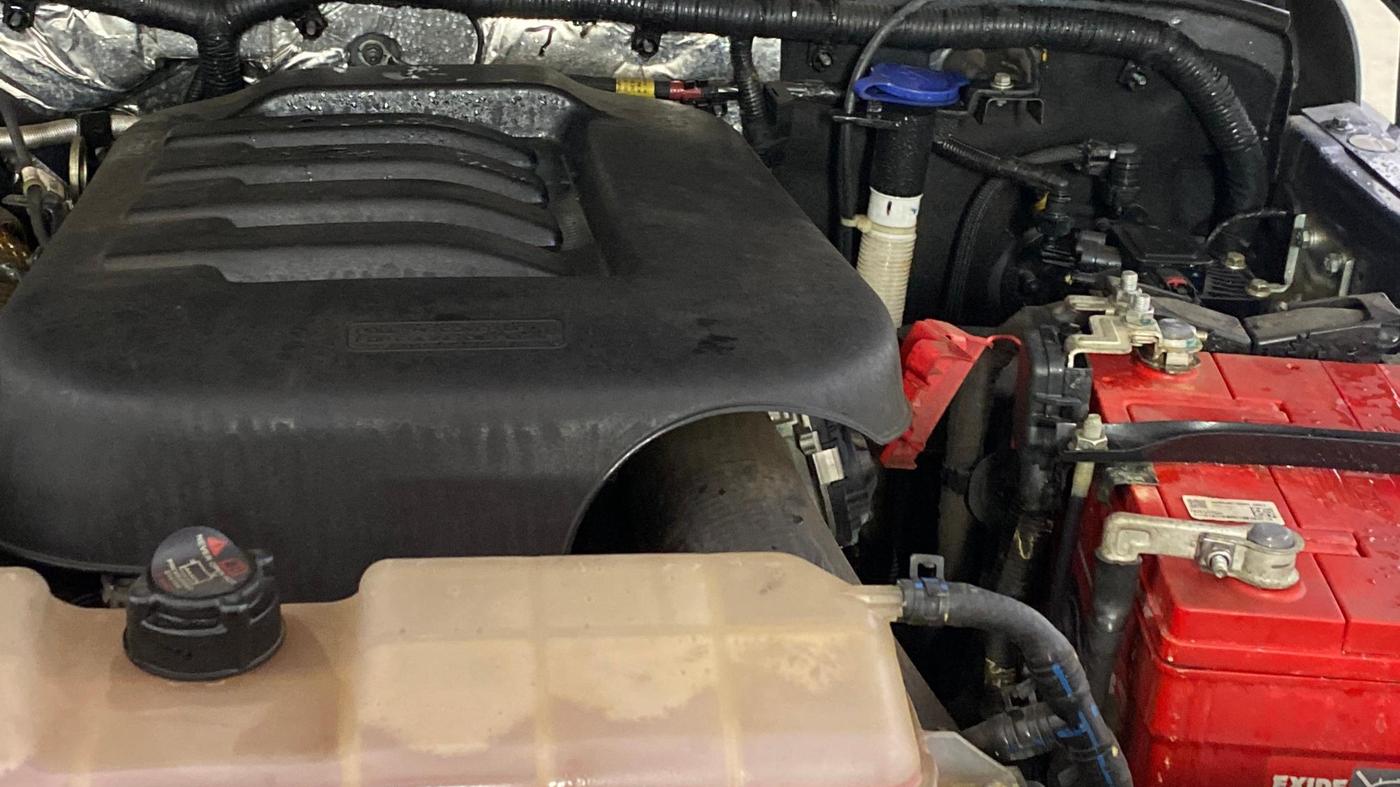 2021 Mahindra Thar LX D AT 4WD HT, Diesel, Automatic, 37,661 km, Engine View - Left