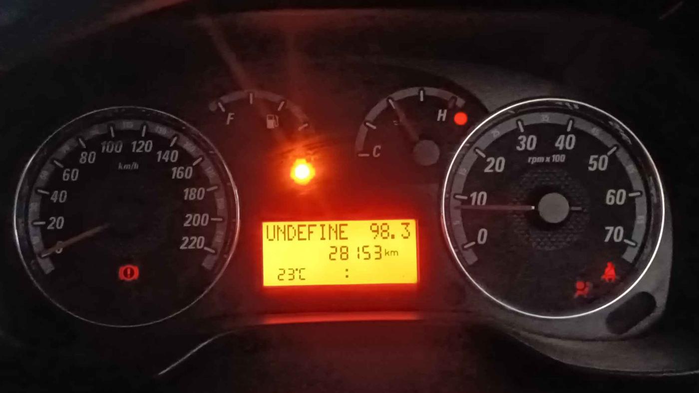 2013 Fiat Grand Punto Dynamic 1.2, Petrol, Manual, 28,153 km, Odometer Image