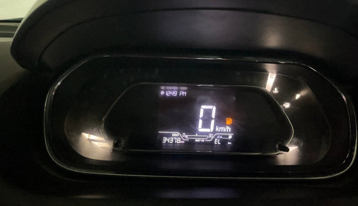 2020 Tata Tiago XZ PLUS PETROL, Petrol, Manual, 34,367 km, Odometer Image