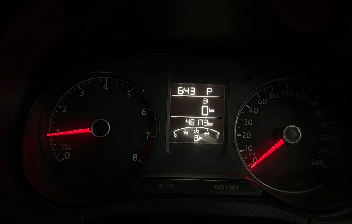2021 Volkswagen Polo 1.0 GT TSI AT, Petrol, Automatic, 48,163 km, Odometer Image