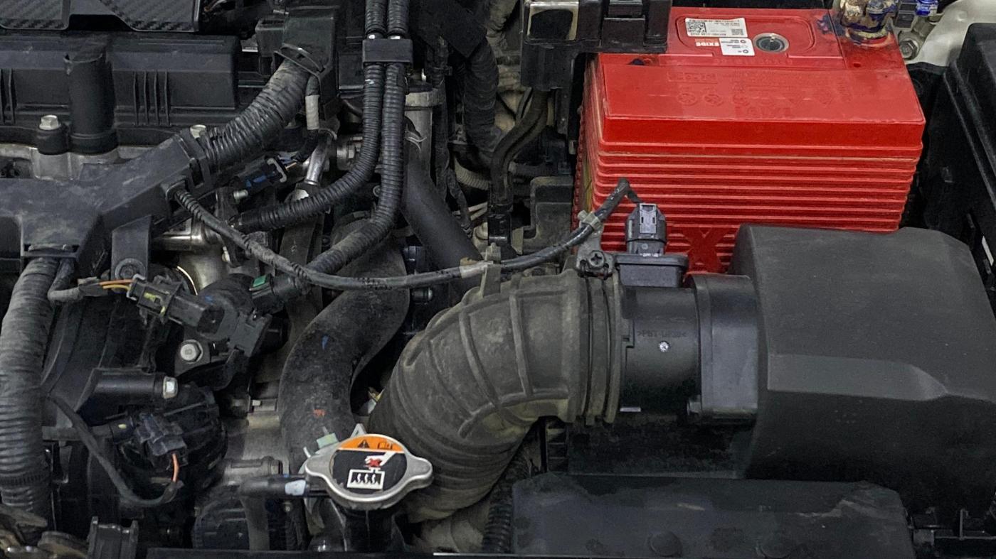 2022 Hyundai Verna SX (O) 1.5 VTVT IVT, Petrol, Automatic, 64,925 km, Engine View - Left