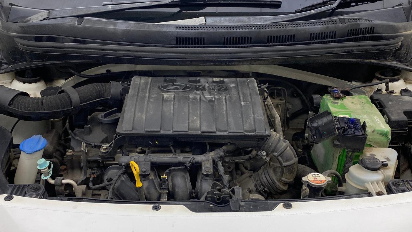 2015 Hyundai Grand i10 ASTA (O) 1.2 KAPPA VTVT, Petrol, Manual, 46,492 km, Engine View