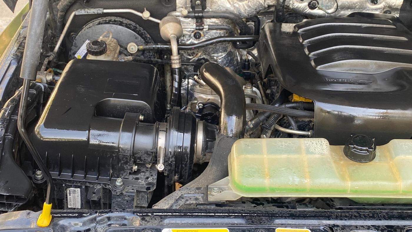 2023 Mahindra Thar LX HT PETROL 4WD MT, Petrol, Manual, 64,185 km, Engine View - Right