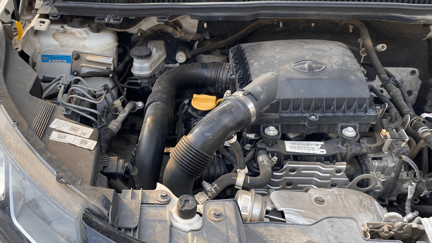 2021 Tata NEXON XZA PLUS (O) PETROL, Petrol, Automatic, 44,750 km, Engine View - Right