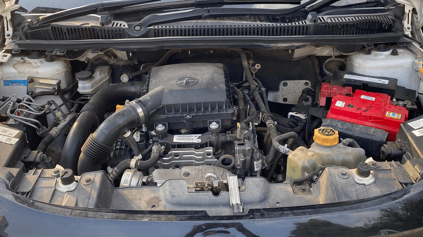 2021 Tata NEXON XZA PLUS (O) PETROL, Petrol, Automatic, 44,750 km, Engine View