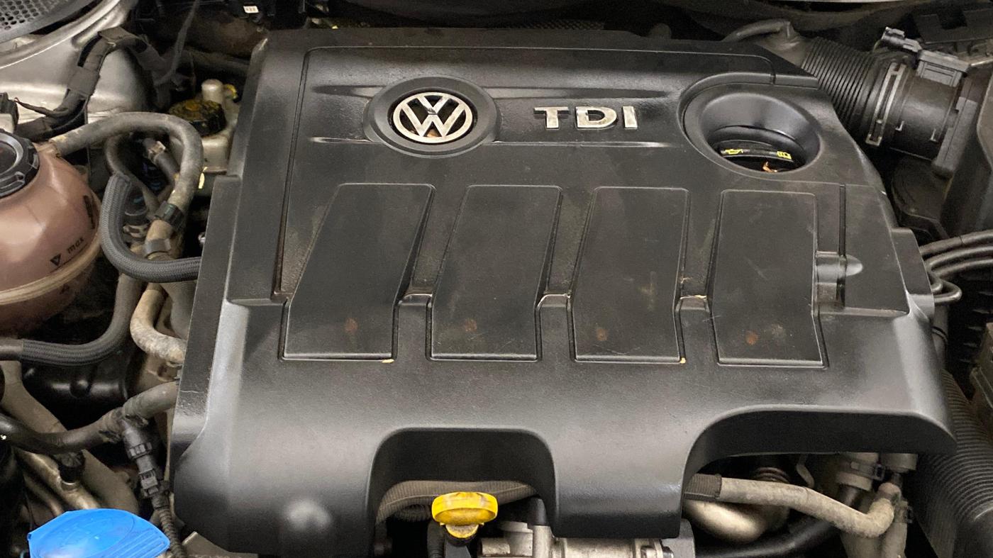 2018 Volkswagen Ameo HIGHLINE PLUS 1.5L AT 16 ALLOY, Diesel, Automatic, 56,129 km, Engine View - Right