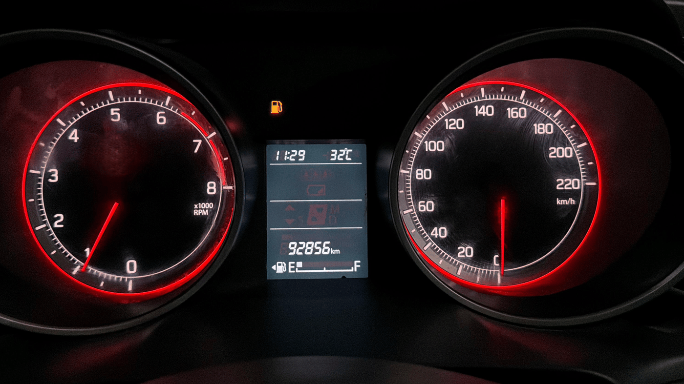 2018 Maruti Swift ZXI, Petrol, Manual, 92,845 km, Odometer Image