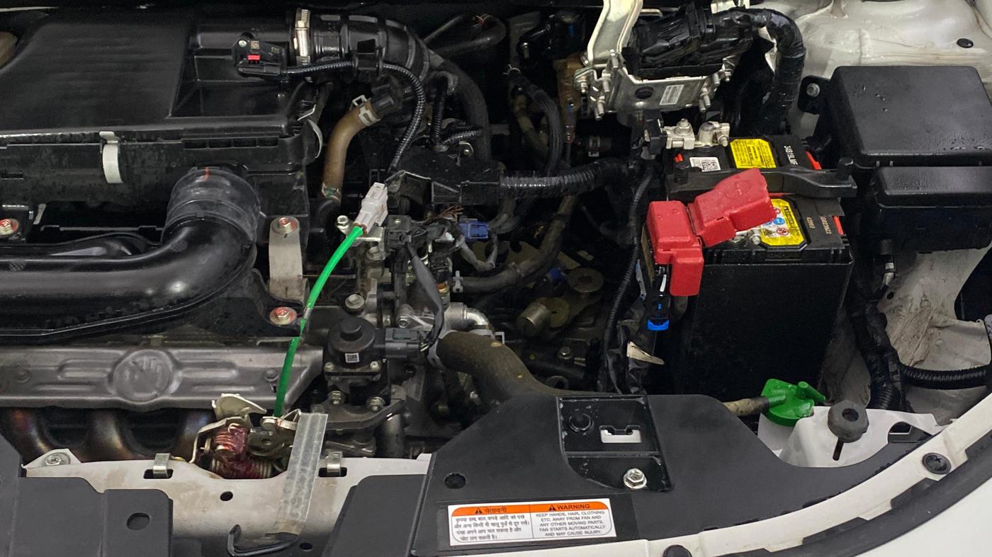 2025 Maruti FRONX DELTA CNG 1.2 MT, CNG, Manual, 5,506 km, Engine View - Left