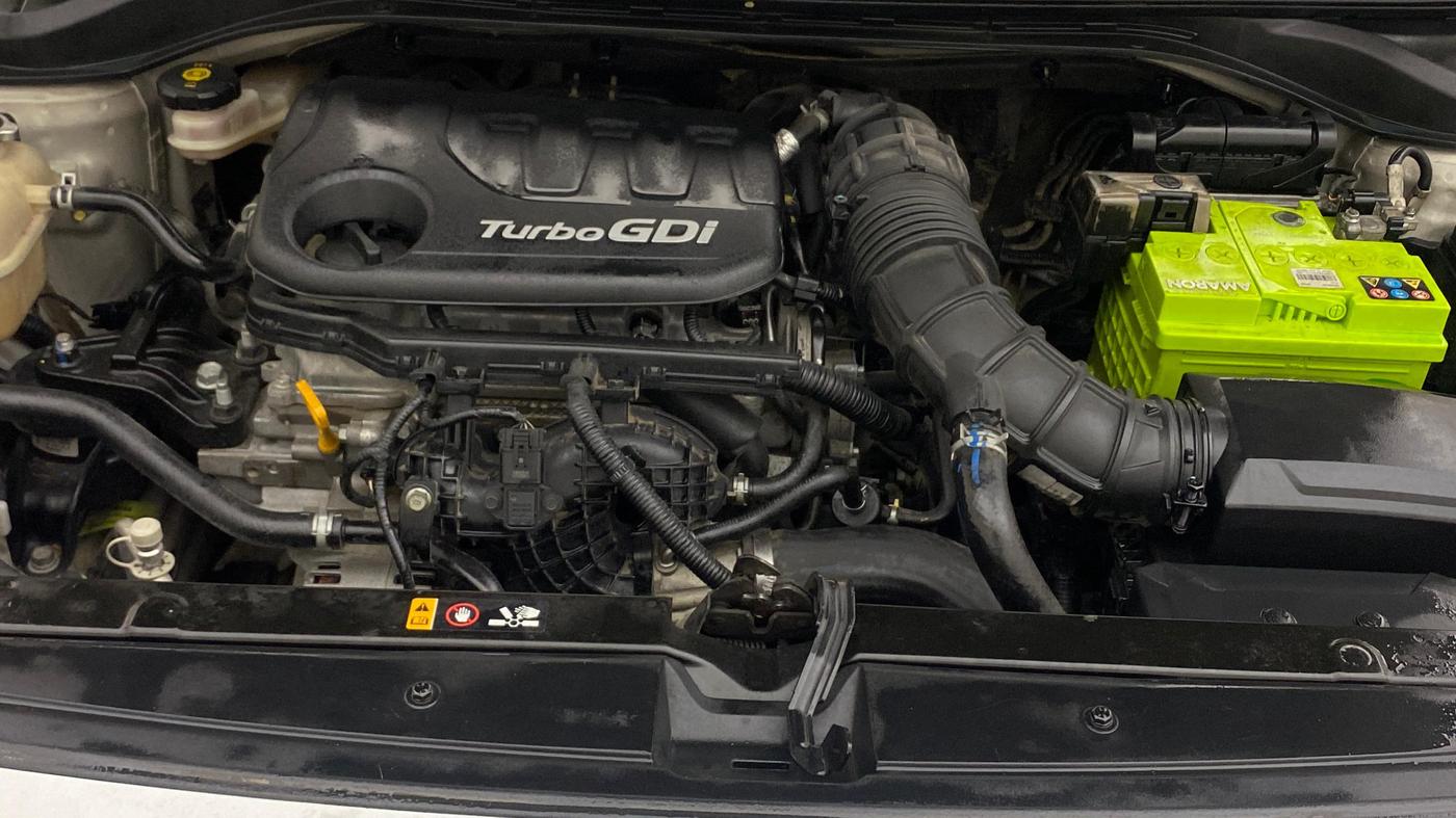 2022 Hyundai Verna SX (O) 1.0 TURBO DCT, Petrol, Automatic, 71,522 km, Engine View