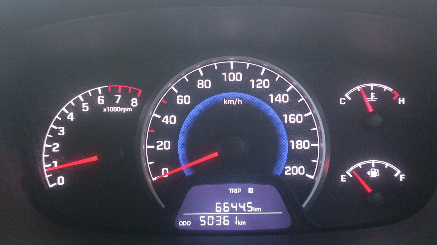 2020 Hyundai Grand i10 SPORTZ 1.2 KAPPA VTVT, Petrol, Manual, 50,361 km, Odometer Image