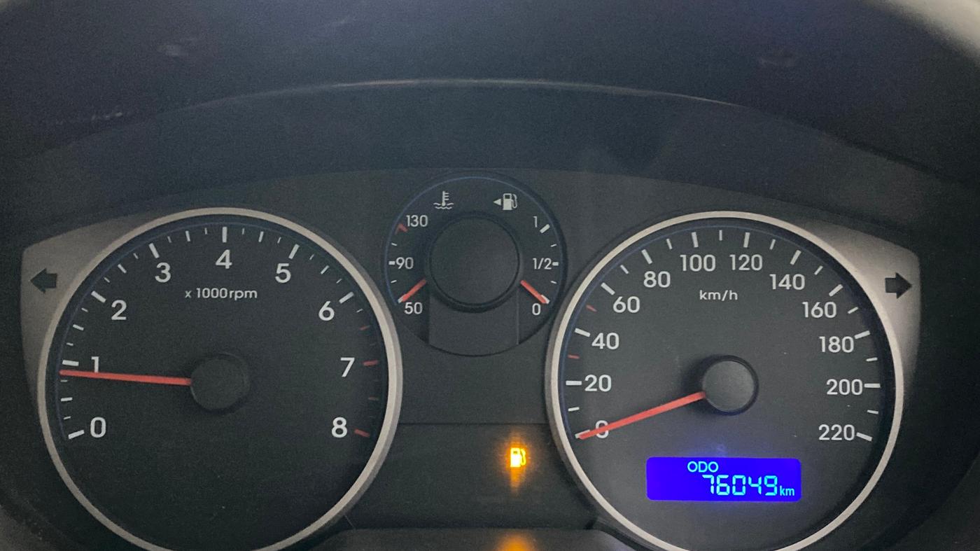 2013 Hyundai i20 MAGNA 1.2, Petrol, Manual, 76,049 km, Odometer Image