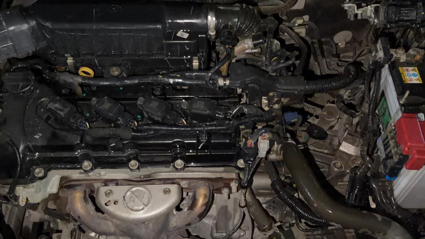 2021 Maruti Ertiga ZXI+ SHVS, Petrol, Manual, 45,083 km, Engine View
