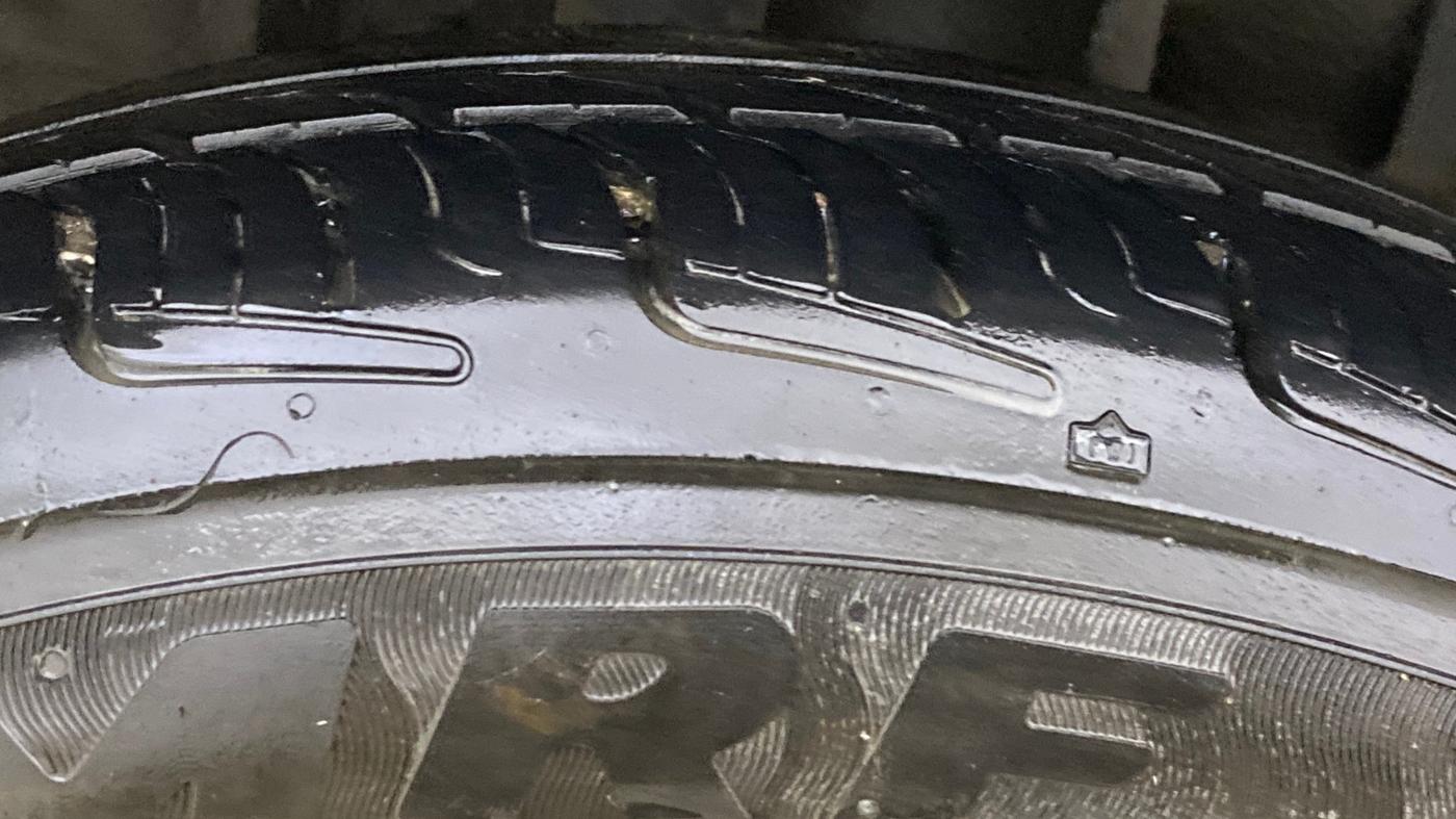 2022 Tata TIGOR XZ PLUS CNG, CNG, Manual, 53,573 km, Right Rear Tyre Tread