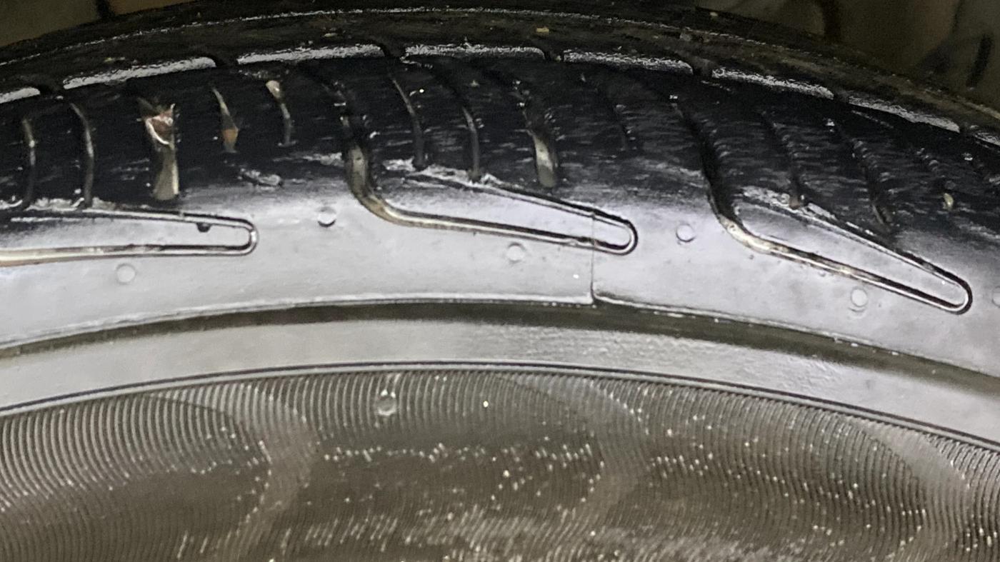 2022 Tata TIGOR XZ PLUS CNG, CNG, Manual, 53,573 km, Right Front Tyre Tread