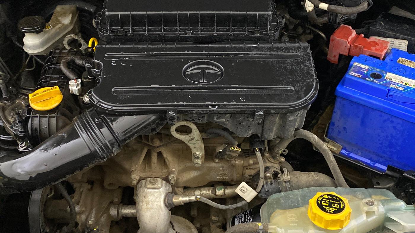2022 Tata TIGOR XZ PLUS CNG, CNG, Manual, 53,573 km, Engine View