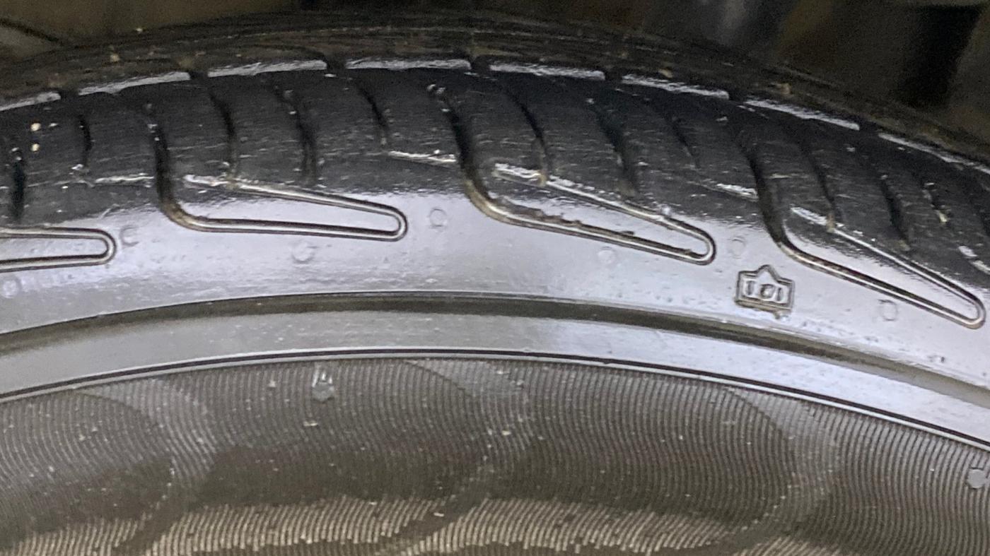 2022 Tata TIGOR XZ PLUS CNG, CNG, Manual, 53,573 km, Left Front Tyre Tread