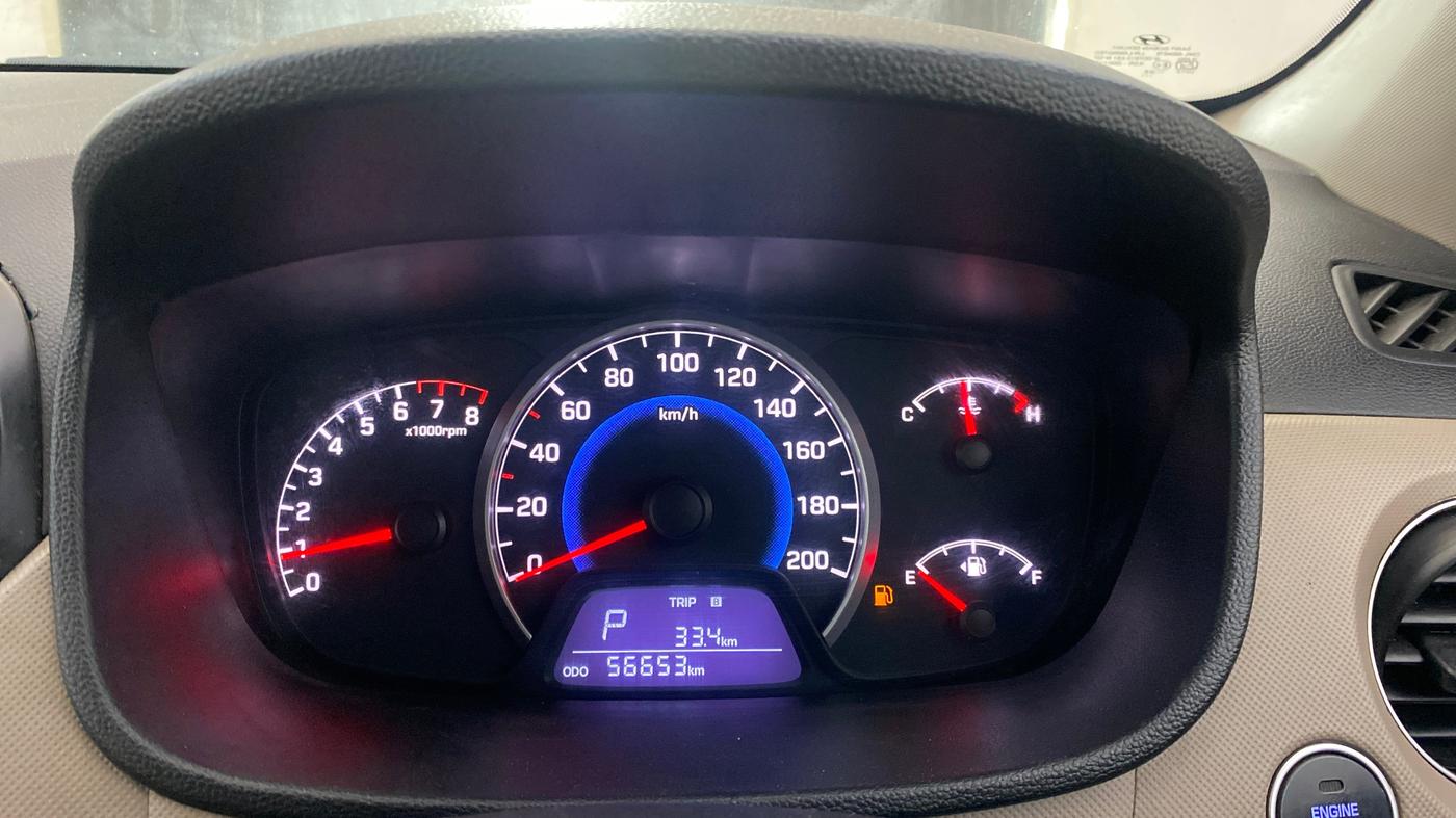 2014 Hyundai Grand i10 ASTA AT 1.2 KAPPA VTVT, Petrol, Automatic, 56,651 km, Odometer Image