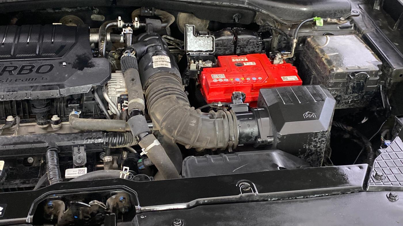2023 Hyundai ALCAZAR  SIGNATURE (O) DCT 1.5 PETROL 7STR, Petrol, Automatic, 75,711 km, Engine View - Left