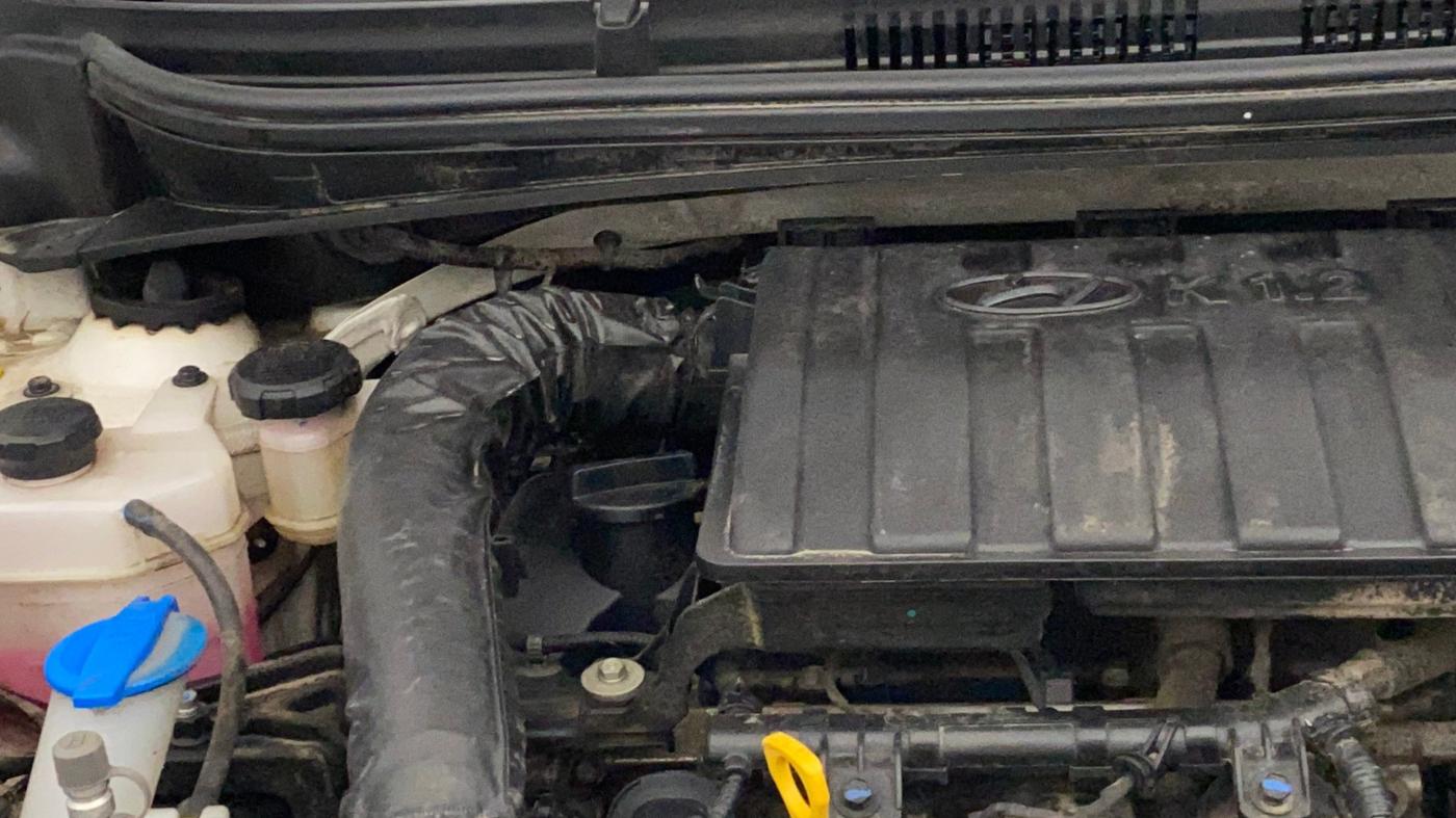 2023 Hyundai GRAND I10 NIOS SPORTZ AMT 1.2 KAPPA VTVT, Petrol, Automatic, 18,216 km, Engine View - Right
