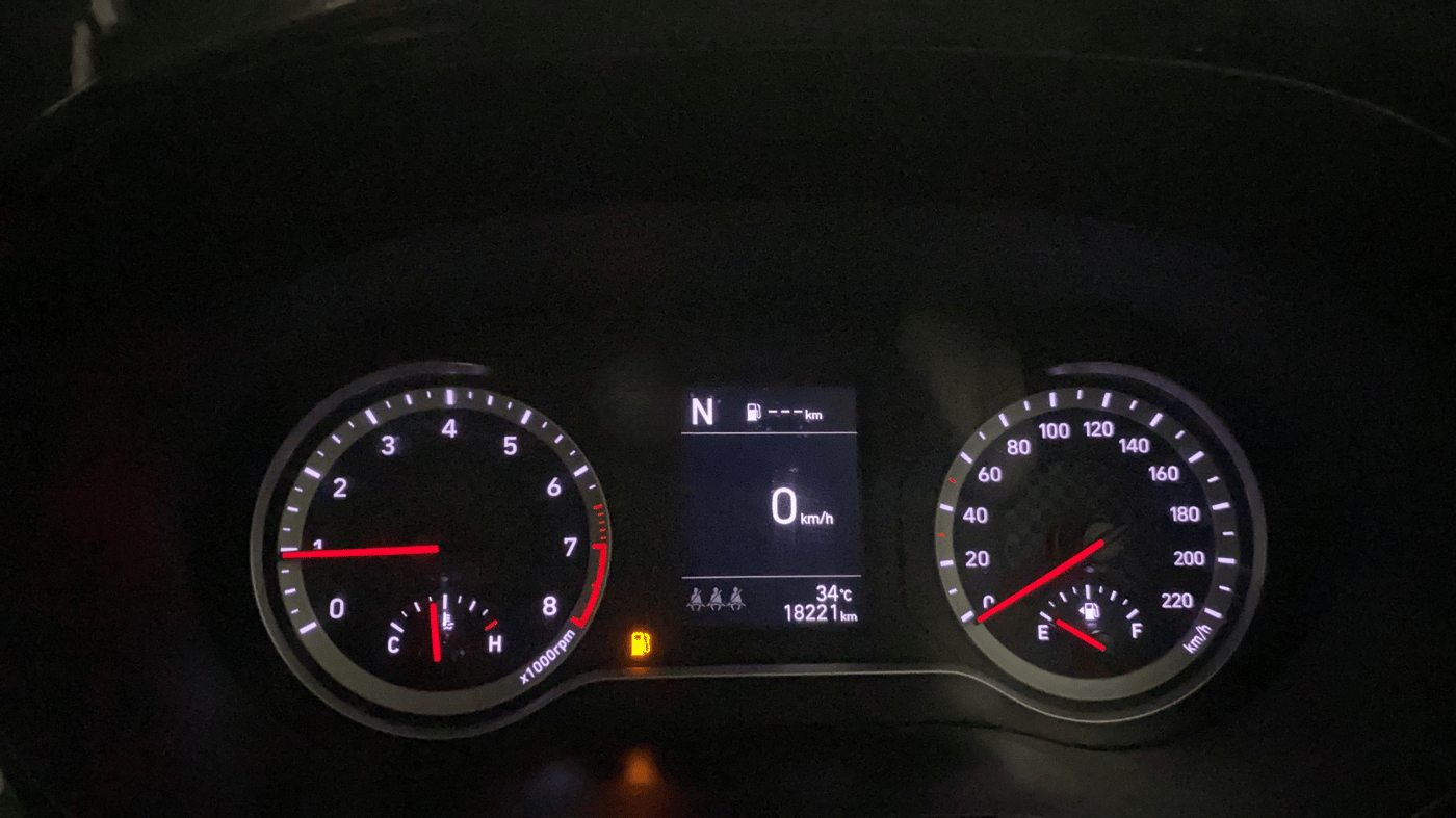 2023 Hyundai GRAND I10 NIOS SPORTZ AMT 1.2 KAPPA VTVT, Petrol, Automatic, 18,216 km, Odometer Image